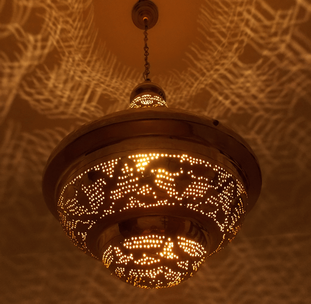 Moroccan Brass Lantern Lamp Shades